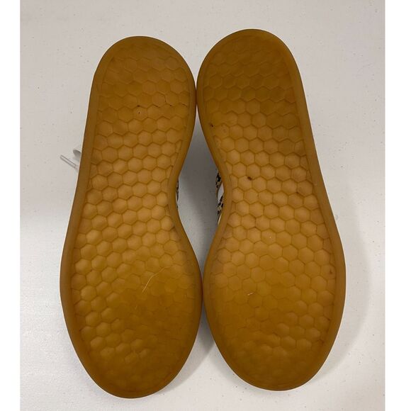 Adidas Grand Court Sneakers White Leopard Print Stripes Women's Size 8 - Picture 8 of 12